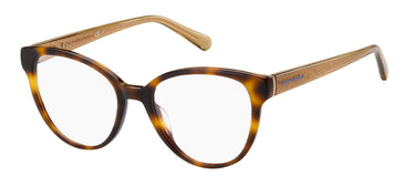 Premium Women Tommy Hilfiger Eyeglasses: TH 1842 : Havana 2 - SpecSMART Eye Clinic (Diagonal View)
